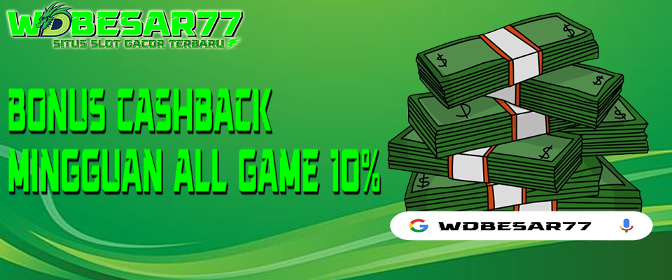 Bonus Mingguan All Games 10%